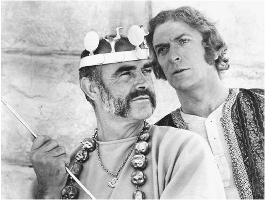 Sean Connery y Michael Caine, los dos británicos en los que recayeron unos papeles protagonistas que habían paseado por medio Hollywood